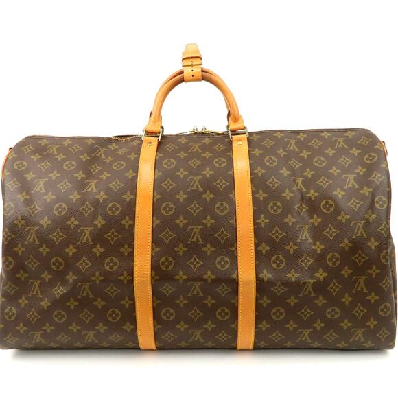 💎✨Authentic✨💎Louis Vuitton Monogram Keep All Bandouliere 60 Boston Bag - Picture 3 of 16